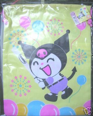 Thumbnail of Sanrio Kuromi Sports Day Cotton Drawstring Bag #2 (A0481) 