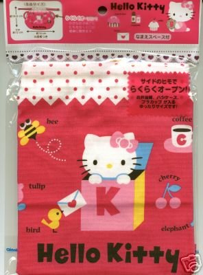 Thumbnail of Sanrio Hello Kitty Cotton Drawstring Bag #6 (A0532) 