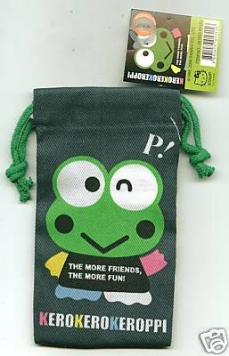 Thumbnail of Sanrio Keroppi Cotton Drawstring Bag #5 (A0589) 
