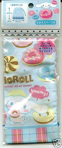 Thumbnail of Sanrio Cinnamoroll Cotton Drawstring Bag #9 (A0616) 