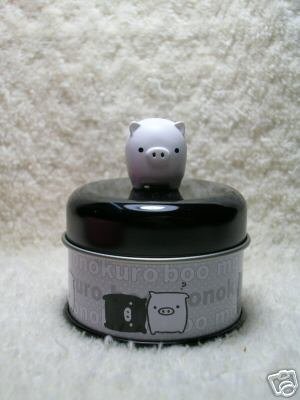 Thumbnail of San-X Monokuro Boo Pig Storage Can Series 2 #1 (A0306) 