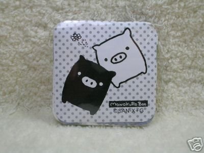 Thumbnail of San-X Monokuro Boo Compressed Face Towel Wash Cloth #6 