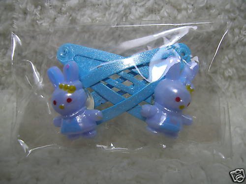 Thumbnail of Cute Rabbit Hair Clip #1 (Blue) 