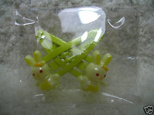 Thumbnail of Cute Rabbit Hair Clip #2 (Yellow) 