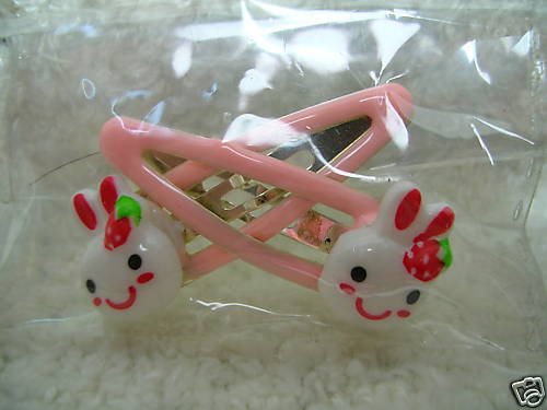 Thumbnail of Rabbit Head Hair Clip #6 (Pink) 