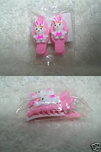 Thumbnail of Cute Rabbit Hair Clip Claw #7 (Pink) 