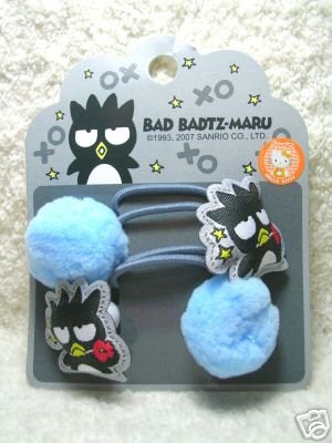 Thumbnail of Sanrio Badtzmaru Hair Band Ponytail Holder #1 (A0397) 