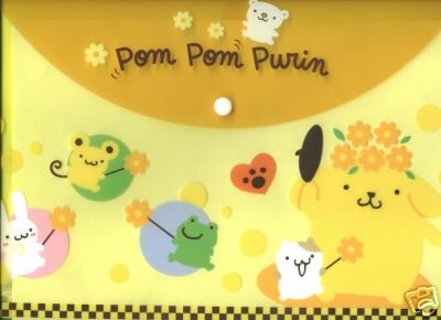 Thumbnail of Sanrio Purin A4 Plastic File Folder Bag #1 