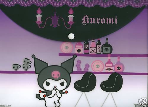 Thumbnail of Sanrio Kuromi A4 Plastic File Folder Bag #3 
