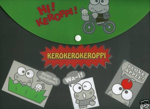 Thumbnail of Sanrio Keroppi A4 Plastic File Folder Bag #3 