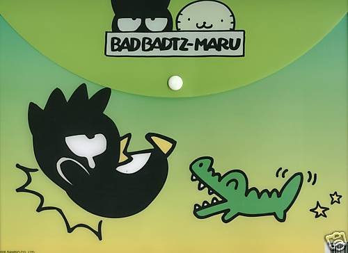Thumbnail of Sanrio Badtzmaru A4 Plastic File Folder Bag #2 
