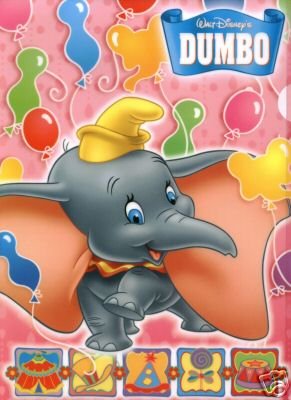 Thumbnail of Japan Disney Dumbo A4 Plastic File Folder #1 