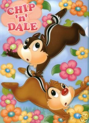Thumbnail of Japan Disney Chip 'n' Dale A4 Plastic File Folder #5 