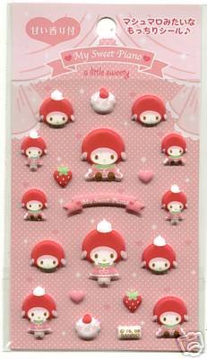 Thumbnail of Sanrio My Melody Foam Sticker Sheet #1 (I0528) 