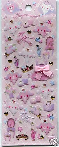 Thumbnail of Sanrio Sugarminuet Sticker Sheet #1 (I0583) 