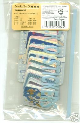 Thumbnail of Sanrio Cinnamoroll Pocket 101 Pieces Sticker Set #2 (I0292) 