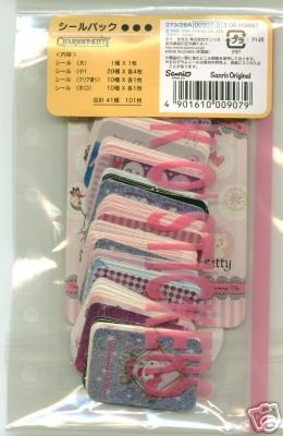 Thumbnail of Sanrio Charmmy Kitty Pocket 101 Pieces Sticker Set #3 (I0513) 