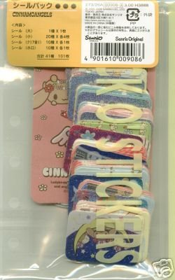 Thumbnail of Sanrio Cinnamoangels Pocket 101 Pieces Sticker Set #3 (I0516) 