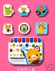 Thumbnail of Sanrio Metal Can with Sticker Set #5 (Tenorikuma) 