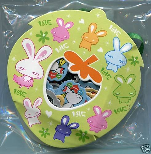 Thumbnail of Love Rabbit Sticker Set Pack Sack #4