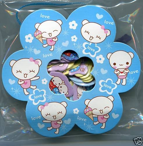Thumbnail of Bear Sticker Set Pack Sack #3 