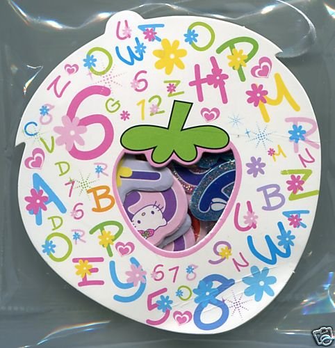 Thumbnail of Number and Alphabet Sticker Set Pack Sack #1 
