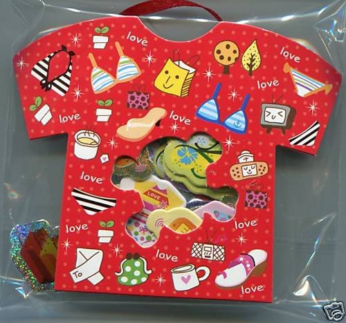 Thumbnail of Food and Clothes Sticker Set Pack Sack #4 
