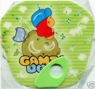 Thumbnail of Monkey Die Cut Plastic Fan #1 