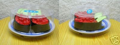 Thumbnail of Japan Food Sushi Shape Plastic Car Miniature #1 (F0055)