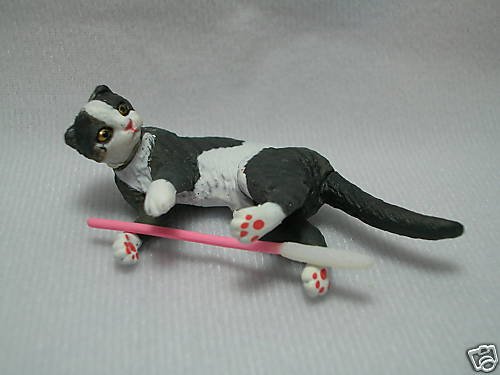 Thumbnail of Japan Limited Furuta Cat Figure Miniature #5 