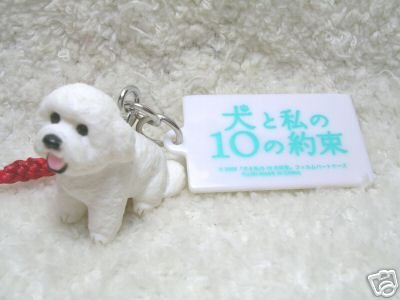 Thumbnail of Japan Dog Figure Miniature Mascot Phone Strap #3 (E1059)