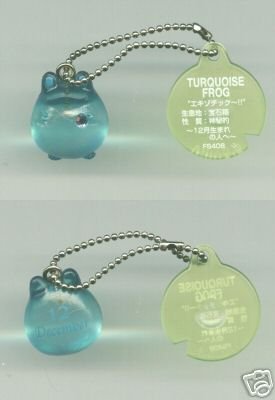 Thumbnail of Japan Frog Style Birth Stone Collection Keychain #12 (K0624) 