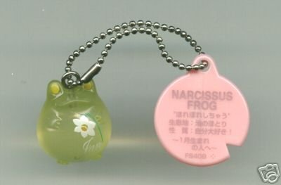 Thumbnail of Japan Frog Style Birth Flower Collection Keychain #1 (K0687) 