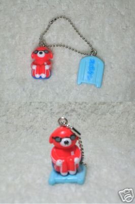 Thumbnail of San-X Sports Ken Dog Keychain #1 (K0607) 