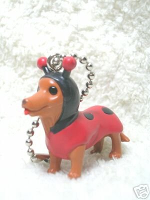 Thumbnail of Japan Epoch Dog in Costume Keychain #7 (K0705) 