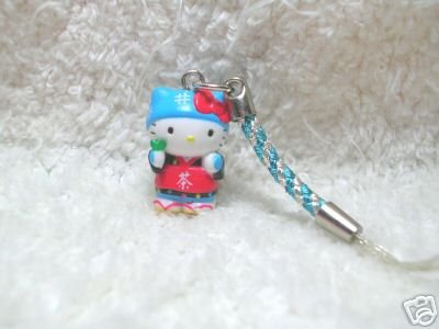 Thumbnail of Japan Limited Sanrio Hello Kitty Charm Mascot Phone Strap #194 (E0719) 