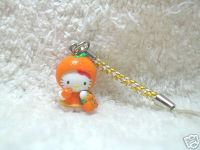Thumbnail of Japan Limited Sanrio Hello Kitty Charm Mascot Phone Strap #201 (E0726) 