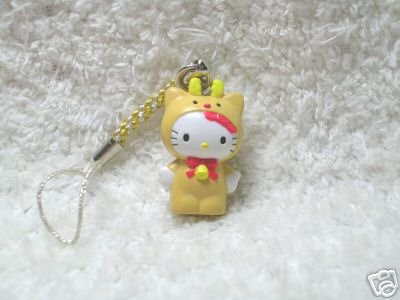 Thumbnail of Japan Limited Sanrio Hello Kitty Charm Mascot Phone Strap #91 (E0614) 