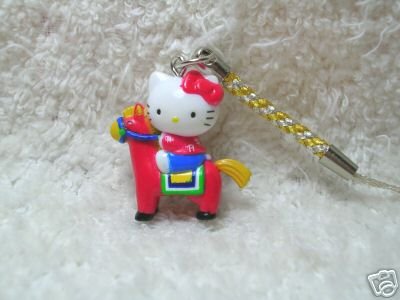 Thumbnail of Japan Limited Sanrio Hello Kitty Charm Mascot Phone Strap #257 (E0783) 
