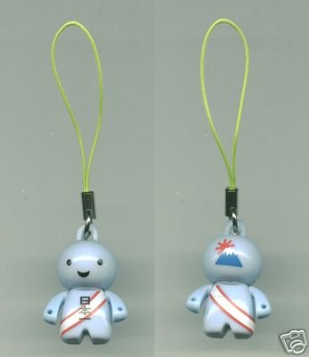 Thumbnail of Japan Anizo 100% Reality Mind Part 5 Mascot Phone Strap #3 (K0675) 