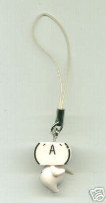 Thumbnail of Japan Symbol Face Guy Mascot Phone Strap Charm #3 (E0344) 