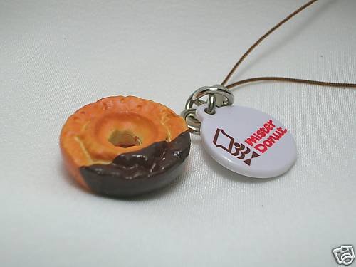 Thumbnail of Japan Limited Mister Donut Miniature Mascot Phone Strap #8 (E1108) 