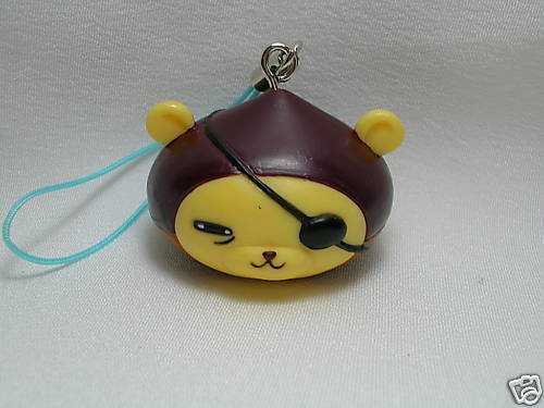 Thumbnail of Japan Limited Chestnut Bear Mascot Phone Strap #6 (E1162) 