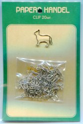 Thumbnail of Animal 20 Pcs Die Cut Paper Clip Set #02 (Dog) (PC0102)