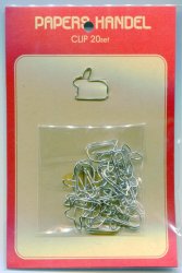 Thumbnail of Animal 20 Pcs Die Cut Paper Clip Set #03 (Rabbit) (PC0103)