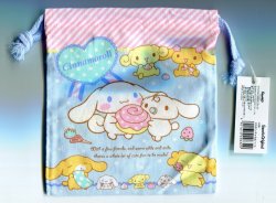 Thumbnail of Sanrio Cinnamoroll Cotton Drawstring Bag #14 (AD0078) 