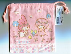 Thumbnail of Sanrio My Melody Cotton Drawstring Bag #16 (AD0079) 