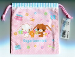 Thumbnail of Sanrio Sugar Bunnies Cotton Drawstring Bag #14 (AD0080) 