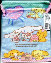 Thumbnail of Sanrio Cinnamoroll Cotton Drawstring Bag #15 (AD0083) 