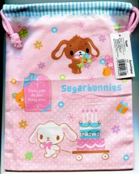 Thumbnail of Sanrio Sugar Bunnies Cotton Drawstring Bag #15 (AD0085) 